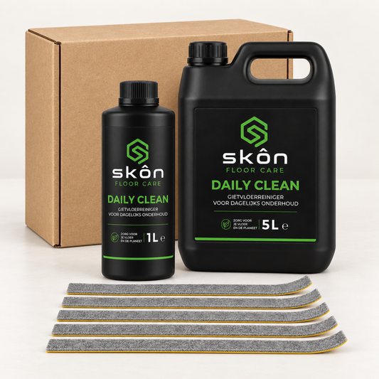 SKÔN Daily Clean pakket - gietvloerreiniger voor dagelijks onderhoud